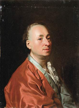  Portrait of Denis Diderot